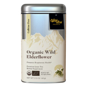 Elderberry flower wild organic tea